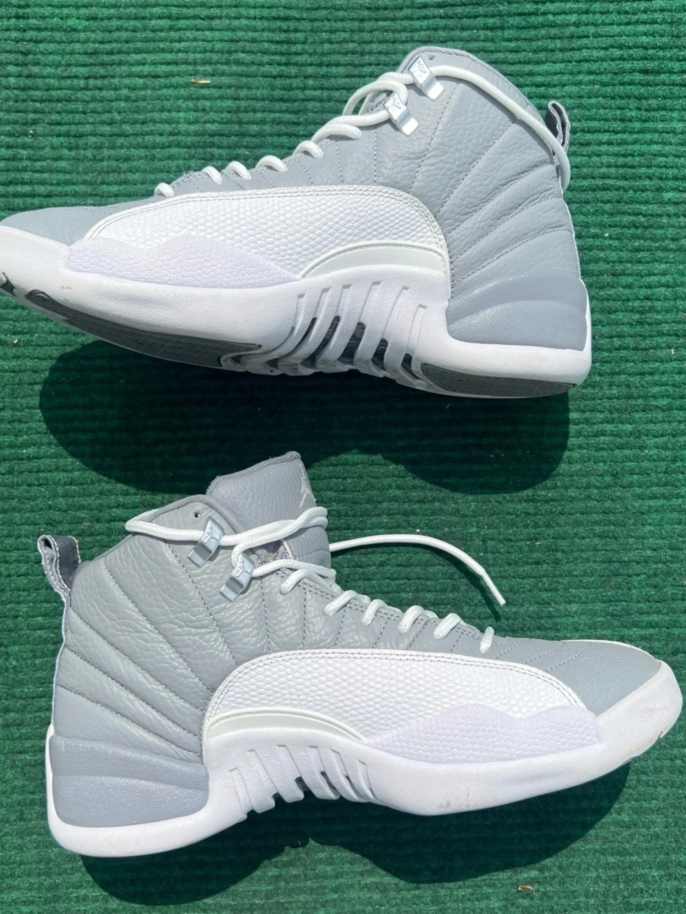 Air Jordan 12 Retro 'Stealth' 2022 Men’s Size 9 MISSING RIGHT INSOLE